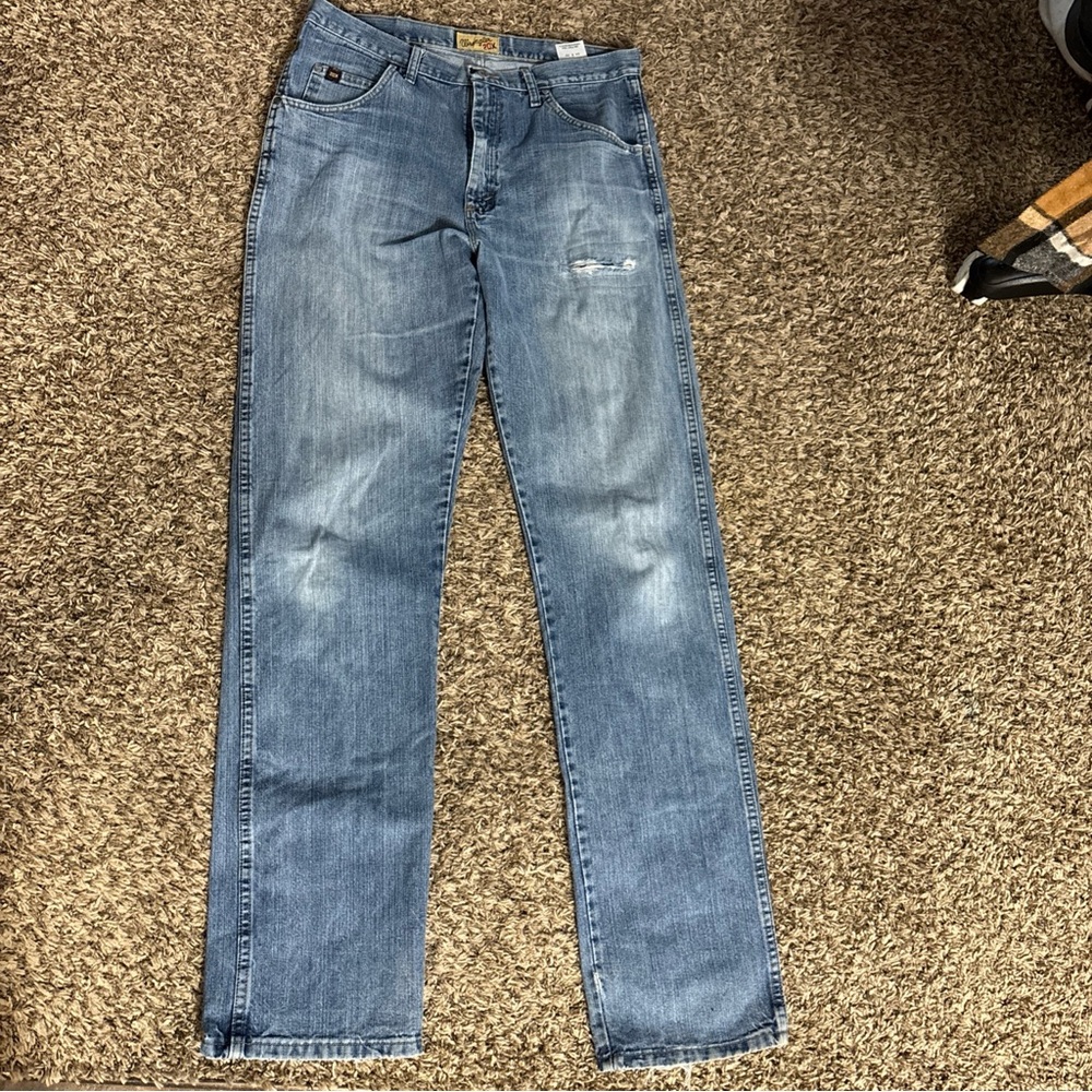 Wrangler 20X Jeans Mens 34x40 23MWXVB Distressed‎